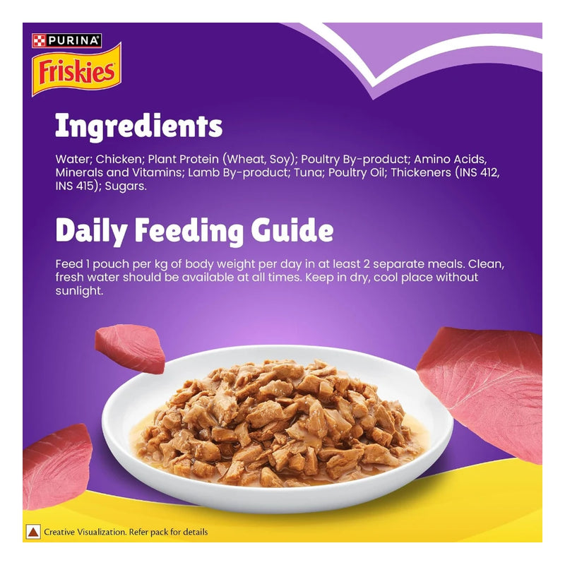 Purina Friskies Tuna Gravy-Licious, for Adult Cats, Pack of 12 (70gx12) - Image 6
