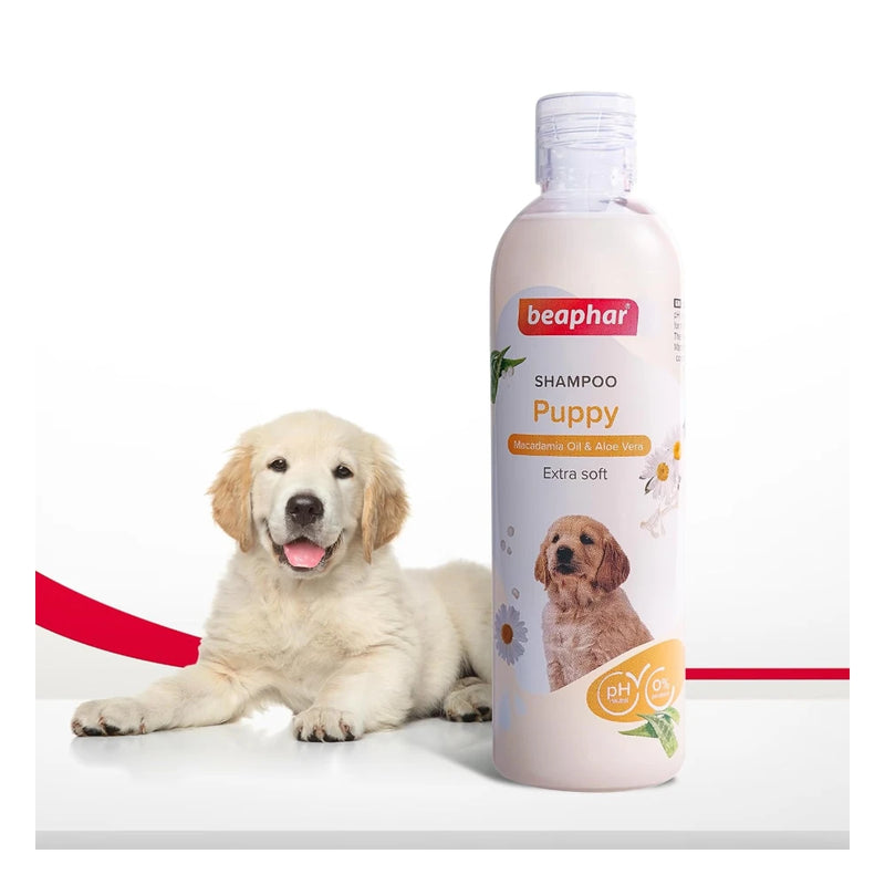 Beaphar Puppy Shampoo with Macadamia Oil & Aloe Vera 250ml - Image 3