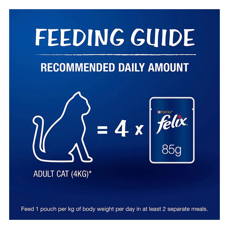 Purina Felix with Mackerel in Jelly, Pack of 12 Pouches - Image 6