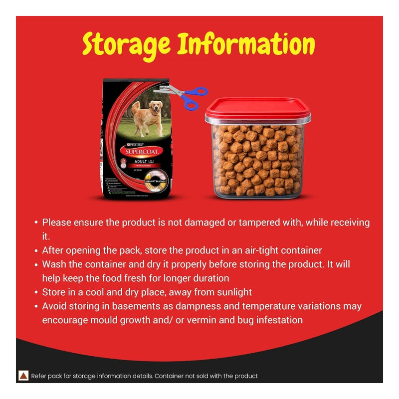 Purina Supercoat Adult All Breed Chicken Dry Dog Food 10kg - Image 5