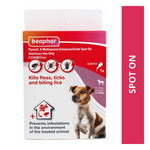 Beaphar COMBOtec Flea, Tick & Biting Lice Spot-On for Small Dogs 2–10kg Photo 1