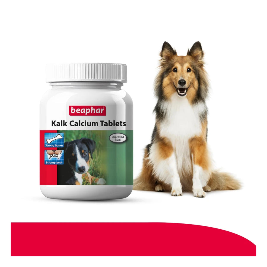 Beaphar Kalk Calcium Tablets for Dogs – 60 Tablets