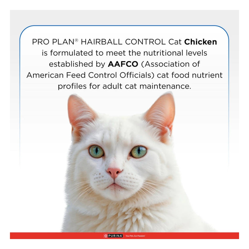 Purina Pro Plan Adult Hairball Control Chicken Dry Cat Food 1.2kg - Image 3