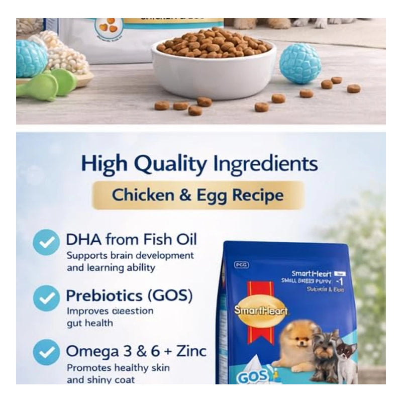 SmartHeart Small Breed Puppy Dry Dog Food - Image 6
