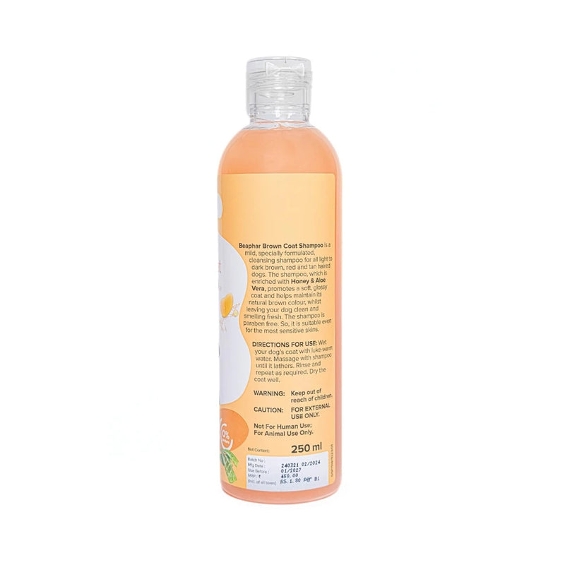 Beaphar Brown Coat Shampoo for Dogs 250ml - Image 2