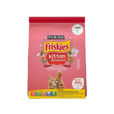 Purina Friskies Kitten Discoveries Dry Cat Food 400g
