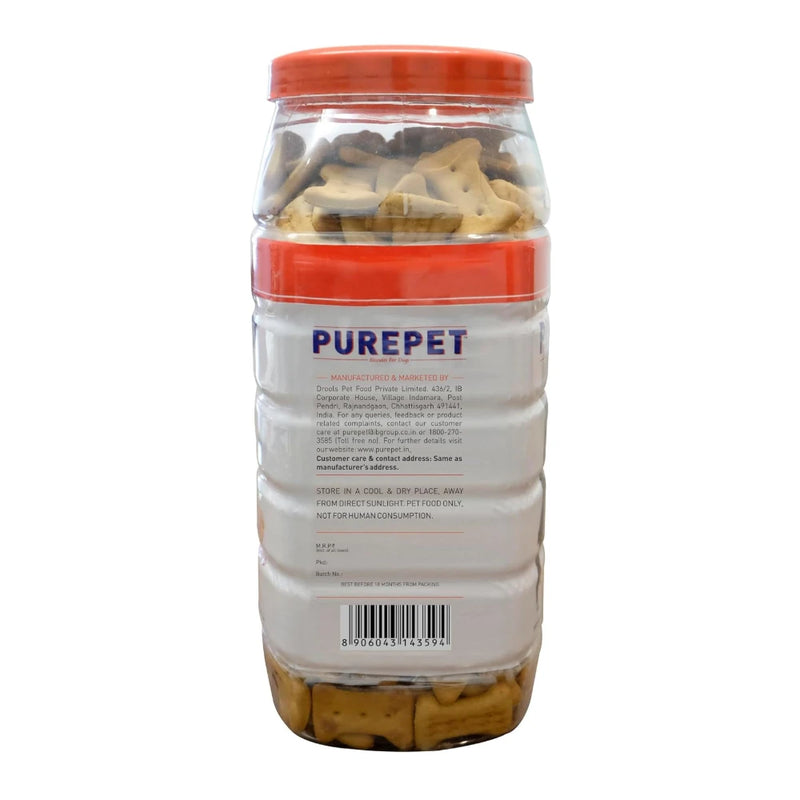 Purepet Biscuits Chicken Flavor Jar - Image 5