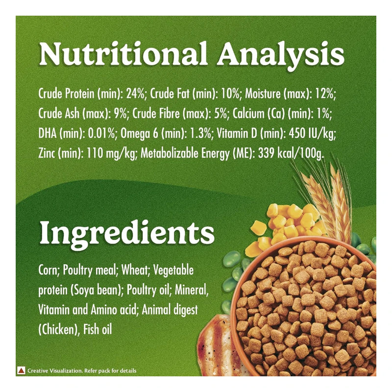 Purina Friskies Chicken & Meat Puppy Dry Dog Food 10kg - Image 8