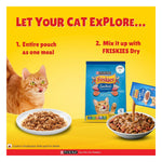 Purina Friskies Gravy-Licious Kitten Food in Chicken Flavour, Wet Kitten Food, Balanced Nutrition, Pack of 12, (70g x 12), 840g Photo 10