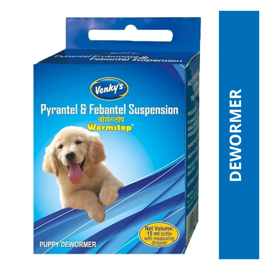 Venky's Wormstop Pyrantel & Febantel Oral Suspension 15 ml