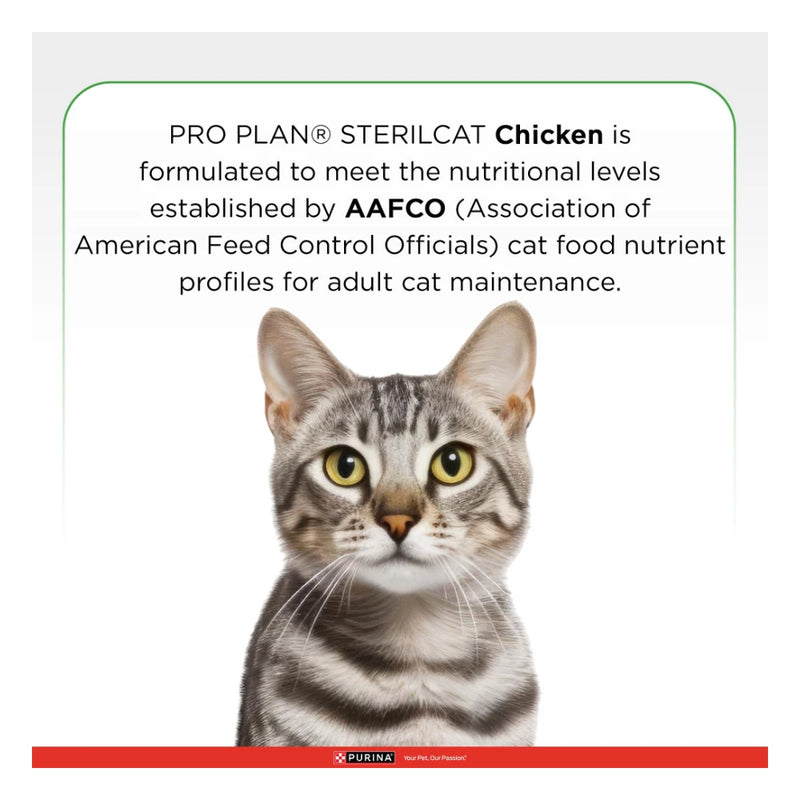 Purina Pro Plan Adult Sterilcat Chicken Dry Cat Food 1.2kg - Image 9