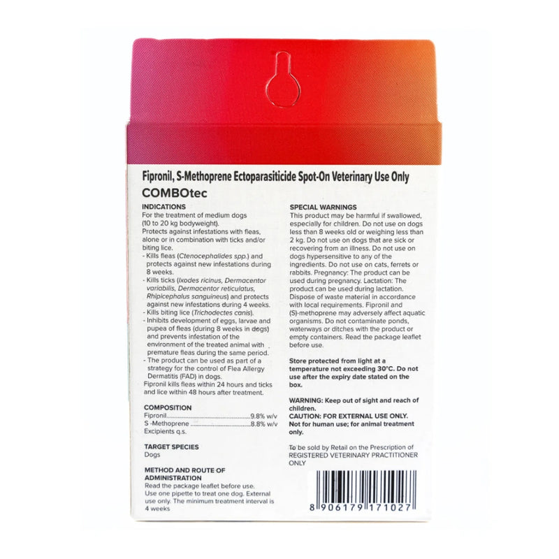 Beaphar COMBOtec Flea & Tick Treatment for XL Dogs 40–60kg - Image 3