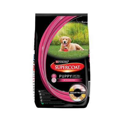 Purina Supercoat Puppy Chicken Dry Dog Food 10kg