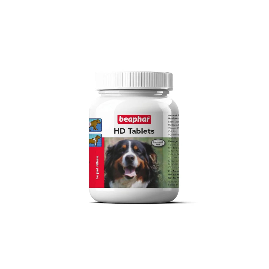 Beaphar HD Hip & Joint Support Tablets for Dogs – 60 Tablets