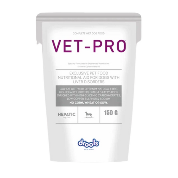 Vet Pro Hepatic Gravy for Dogs, 150gm Pouch Ingredients
