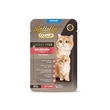 Bellotta Super Premium Nutriplus Gain Free - Baby & Mother Tuna Mousse for Cats, 65g (Pack of 12) Ingredients