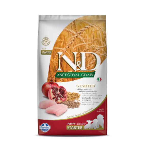 N&D ANCESTRAL Chicken Starter Puppy Dry Dog Food Ingredients