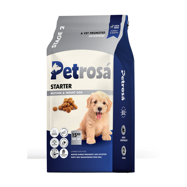 Petrosa Starter Large Breed Dry Dog Food - Mother & Infant Dog Ingredients