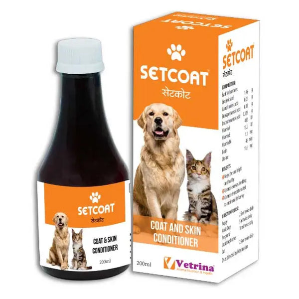 Vetrina Setcoat Conditioner for Dogs and Cats, 200ml Ingredients