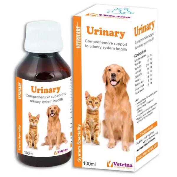 Vetrina Vetricare Urinary syrup for Dogs and Cats, 100 ml Ingredients