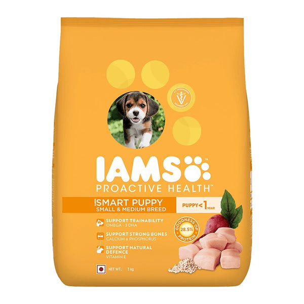 IAMS Puppy Small and Medium Breed Dogs Dry Dog Food Ingredients